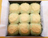 よもぎ粒あん★ちぎりパン~きな粉がけ~作り方14写真