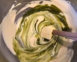 濃厚♡大人好みな抹茶ベイクドチーズケーキ作り方6写真
