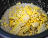 とうもろこし玄米梅ごはん作り方4写真
