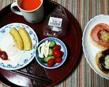 マフィンでピザ風、デニッシュ風作り方5写真