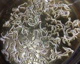 天とじ風ちりめんじゃこと揚げ玉の玉子とじ作り方1写真