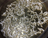 天とじ風ちりめんじゃこと揚げ玉の玉子とじ作り方1写真