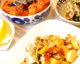 超簡単♪鶏胸とポテトのローズマリー焼き作り方4写真