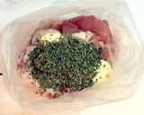 簡単一品！鶏もものマヨバジル焼き作り方2写真