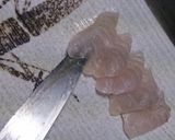 80cmのシーバスの二枚おろしからの刺身作り方19写真