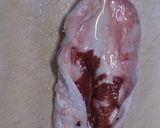 80cmのシーバスの二枚おろしからの刺身作り方22写真
