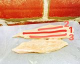 ヘルシー！ささみ白菜巻き味噌風味作り方2写真