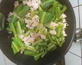 厚揚げと鶏そぼろのあんかけ作り方3写真