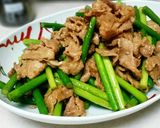 豚肉とにんにくの芽のピーナッツ味噌炒め♥作り方7写真
