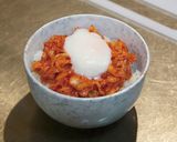【GOEMON】とろ〜りタマゴとキムチ丼作り方3写真