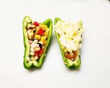 ピーマンin夏野菜&チーズの肉巻き作り方4写真