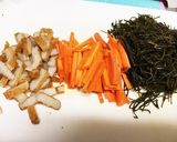簡単 懐かしい 切り昆布の炒め煮作り方2写真