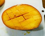 完熟マンゴーの切り方作り方4写真