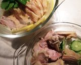 レモングラスで爽やかチキンのくずきり冷麺作り方6写真