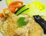 チキンソテー☆マスタードクリームソース作り方6写真