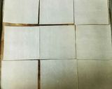 余ったワンタン皮でミルフィーユデザート作り方1写真
