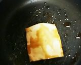 余ったワンタン皮でミルフィーユデザート作り方3写真