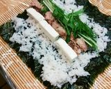 簡単、絶品！鯖缶でカリフォルニアロール♪作り方5写真
