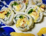 簡単、絶品！鯖缶でカリフォルニアロール♪作り方8写真