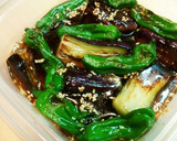簡単！作り置きに♪茄子とししとうの煮浸し作り方5写真