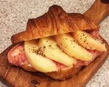 絶品! 簡単! 桃クロ サンドイッチ作り方5写真