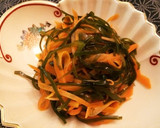 だしうま！細切り昆布とにんじんの煮物作り方5写真