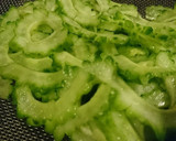 ゴーヤ好きの為の★冷やしたぬき蕎麦作り方1写真