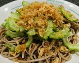 ゴーヤ好きの為の★冷やしたぬき蕎麦作り方5写真