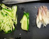 簡単！サッパリ☆ツナ胡瓜茗荷そうめん作り方1写真