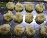 節約！キャベツの芯と枝豆の包み蒸し作り方2写真