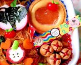 簡単時短！チャプチェ 夏弁当作り方1写真