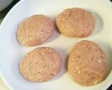 ポテトサラダinハンバーグ: 2017作り方9写真