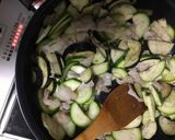 豚バラとズッキーニとなすのオイマヨ炒め作り方6写真