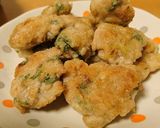 お弁当に☆大葉入り揚げないチキンナゲット作り方5写真