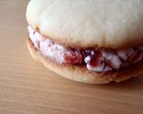 クランベリーバタークリームサンドクッキー作り方5写真