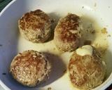 ポテトサラダinハンバーグ: 2017作り方16写真