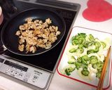 ゴーヤと豚肉のデパ地下デリ風作り方3写真