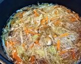 食欲UP【スープ仕立てのピリ辛ぎょうざ】作り方5写真