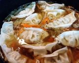 食欲UP【スープ仕立てのピリ辛ぎょうざ】作り方6写真