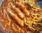 ワンポット✿和風ナポリタン作り方8写真