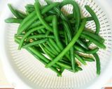 簡単いんげんの胡麻和え作り方1写真