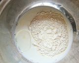 プレーンと抹茶のチョコチップスコーン作り方2写真