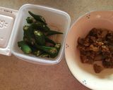 納豆おくらのキーマカレー作り方1写真