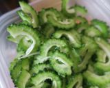 夏痩せ知らず....えのきとゴーヤの佃煮作り方2写真