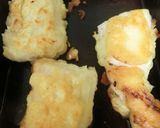 カレイの天ぷら　冷やしきしめん　温玉入り作り方8写真