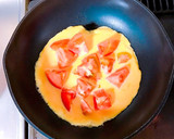朝ごはんに♡トマトと卵の炒め物作り方4写真