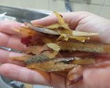 カレイの天ぷら　冷やしきしめん　温玉入り作り方11写真