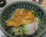 カレイの天ぷら　冷やしきしめん　温玉入り作り方14写真