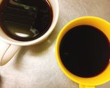 お砂糖なしツートンカラーのコーヒーゼリー作り方1写真