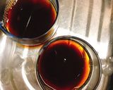 お砂糖なしツートンカラーのコーヒーゼリー作り方4写真